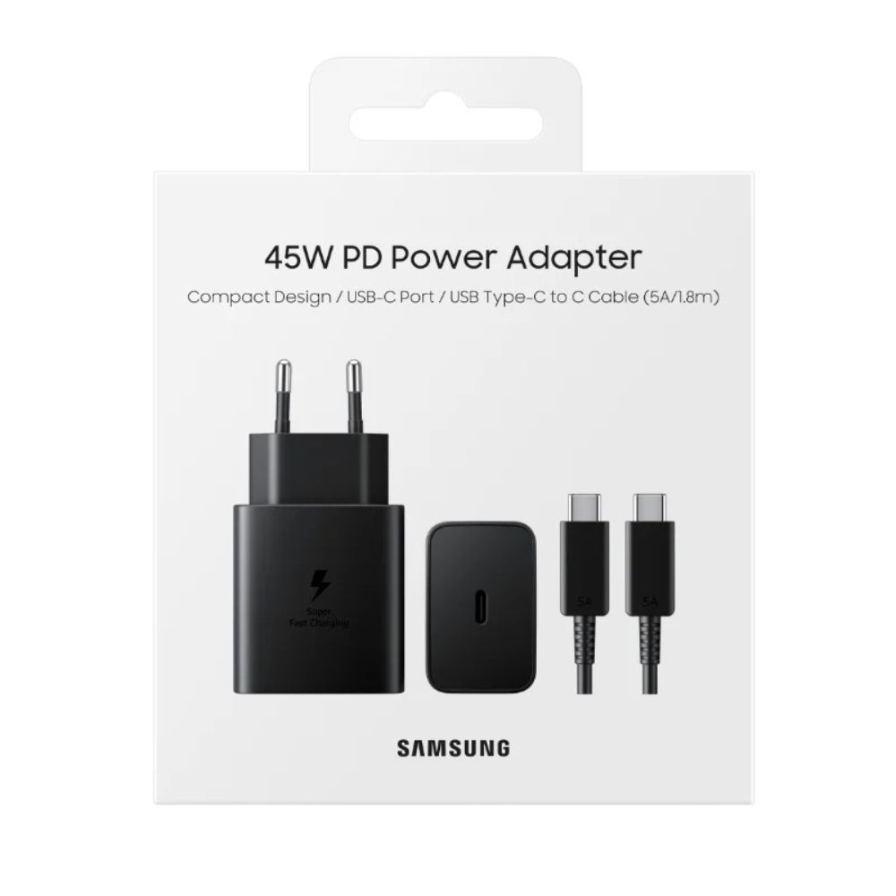 Samsung 45W Adapter USBC - Excalibur dealers limited Samsung 45W Adapter (USB‑C)
