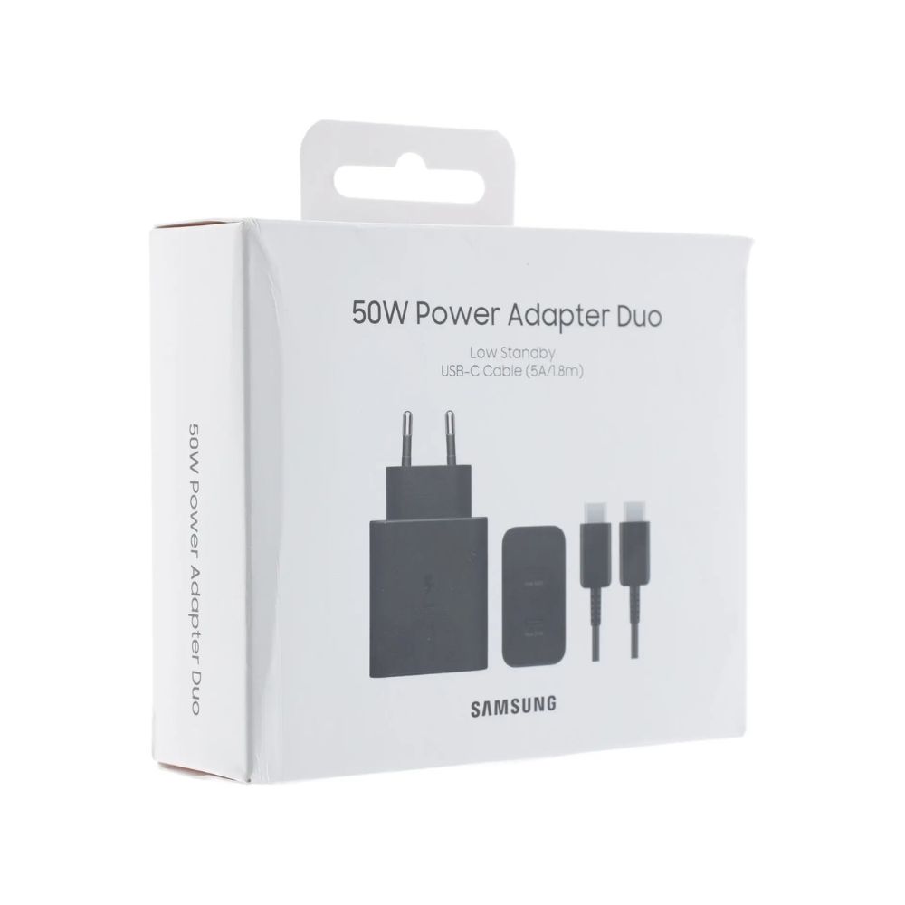 Samsung 50W Travel Adapter USBC to USBA - Excalibur dealers limited Samsung 50W Travel Adapter (USB‑C to USB‑A)